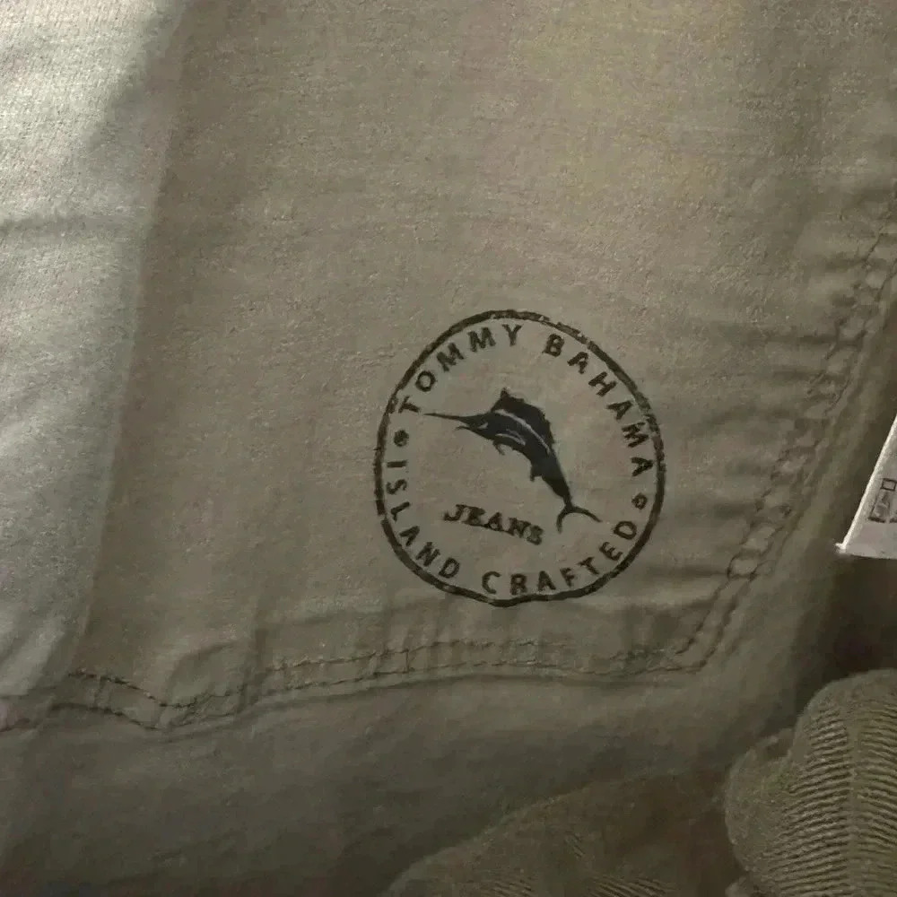 Tommy Bahama 36x28 Men's Khaki Jeans Pants 0428W - Picture 11 of 14